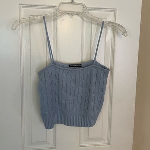 Girl’s Light Blue Sweater Camisole